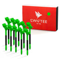 SWIFTEE 10° Premium Golf Tees 83mm – Green 10 Pack Performance Tees
