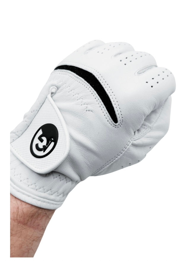 Gibson Golf ‘Axis’ White Cabretta Golf Glove