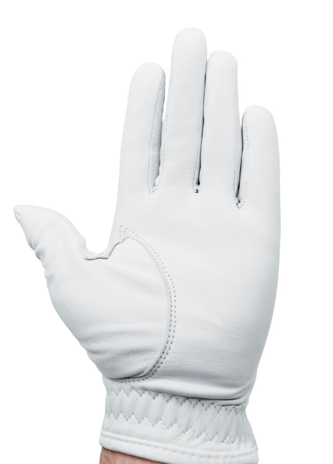 Gibson Golf ‘Axis’ White Cabretta Golf Glove
