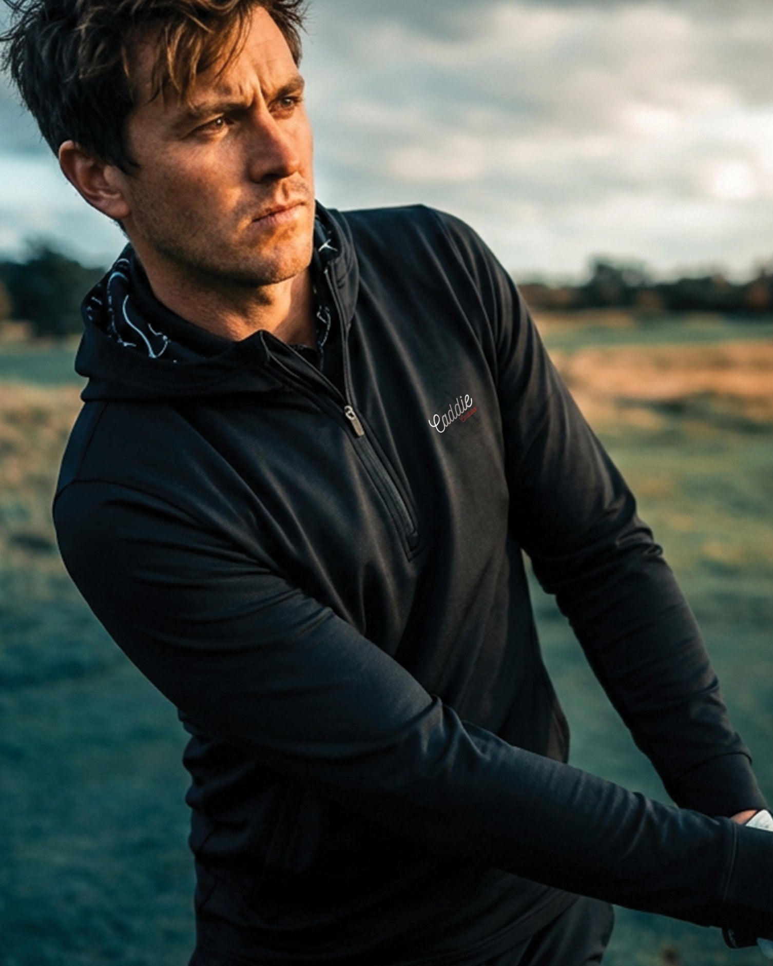 Noir Signature Men's Performance Hoodie