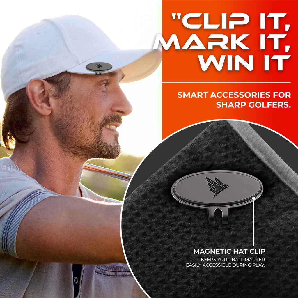 SWIFTEE Premium Golf Gift Set – 7-in-1 Multi Tool, Tees, Ball Marker & Towel