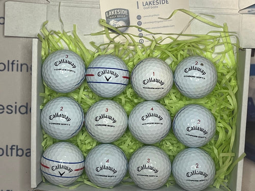 12 Callaway Chrome Soft Mix Triple Track