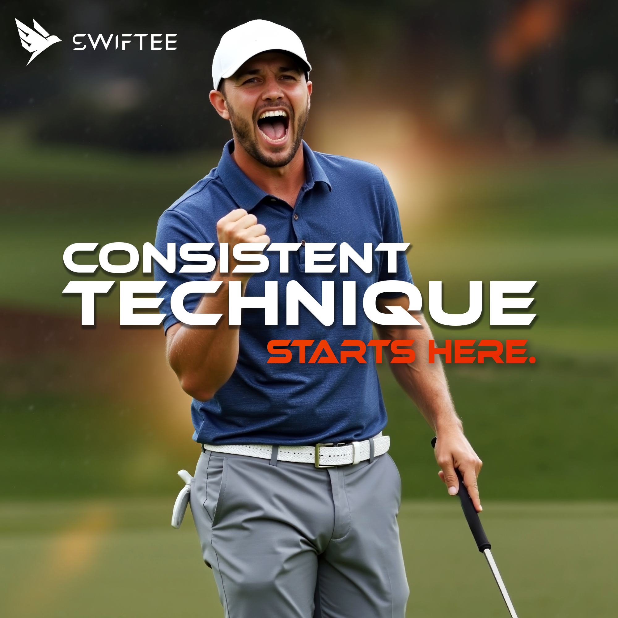 SWIFTEE 3m Golf Putting Mat – Straight Line Trainer & Distance Target Practice Aid