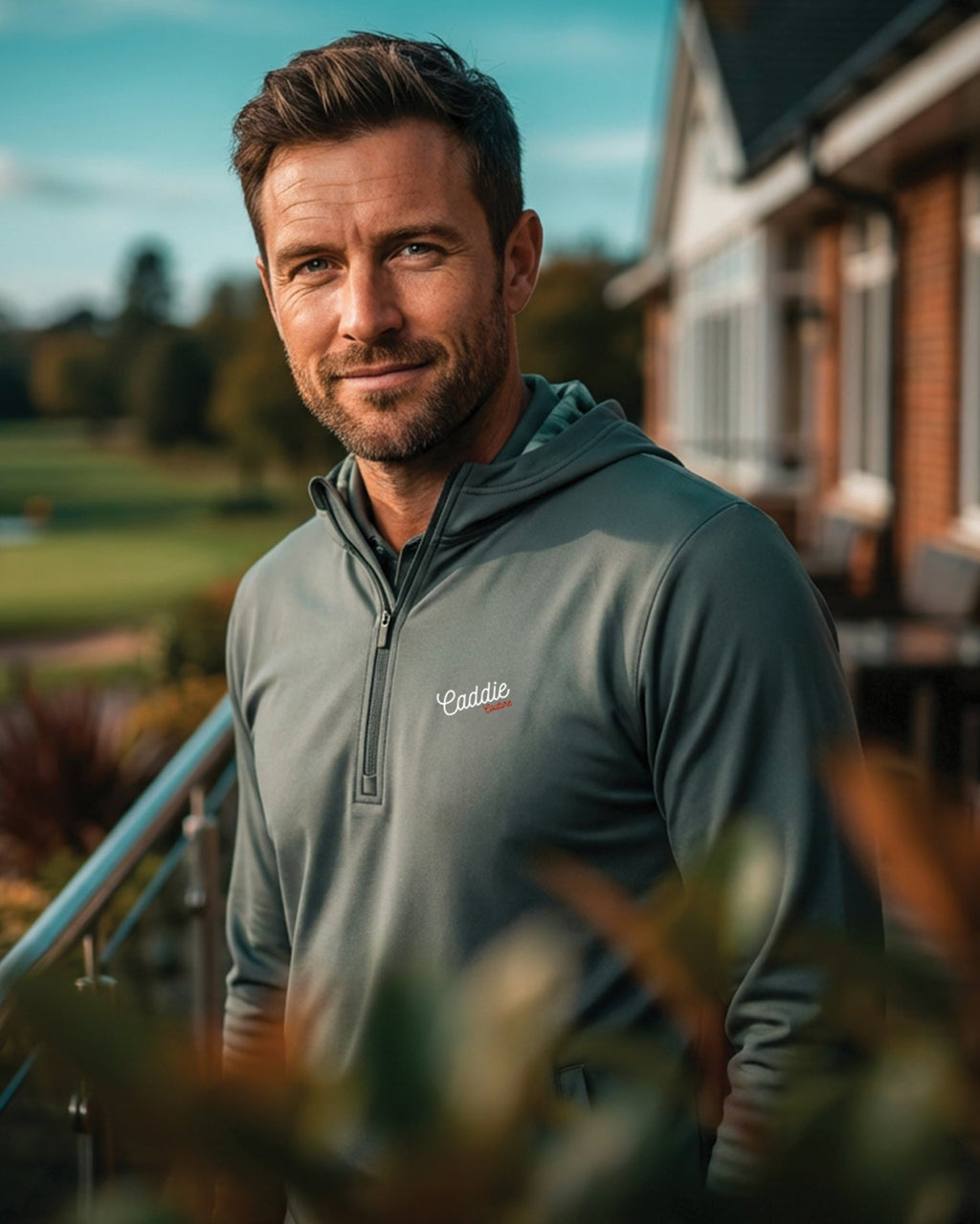 Fairway Camo Mens Performance Hoodie