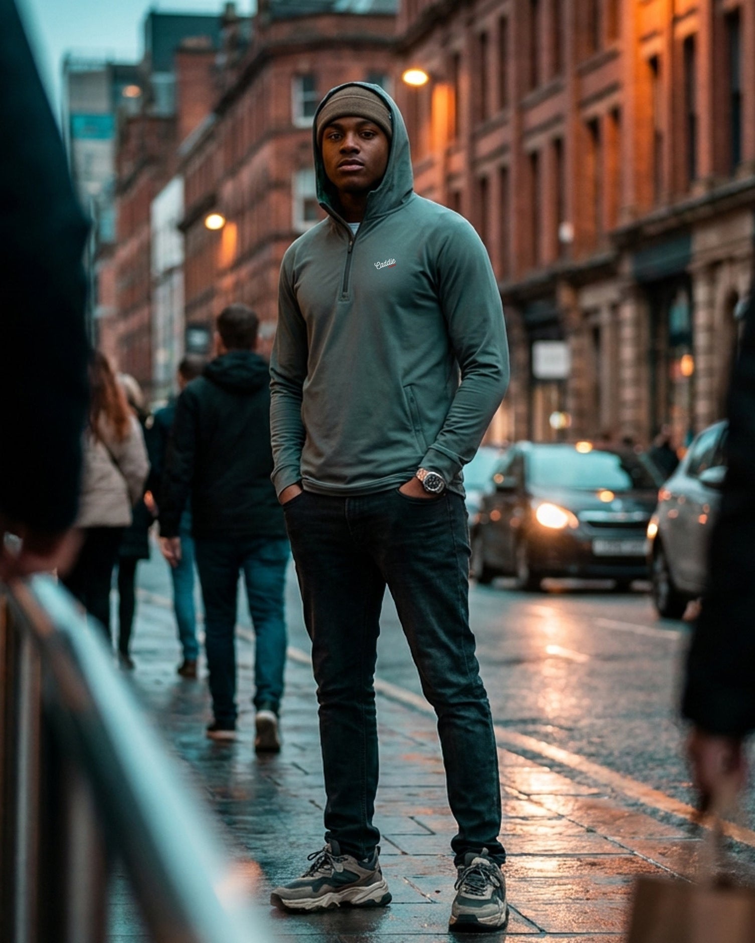 Fairway Camo Mens Performance Hoodie