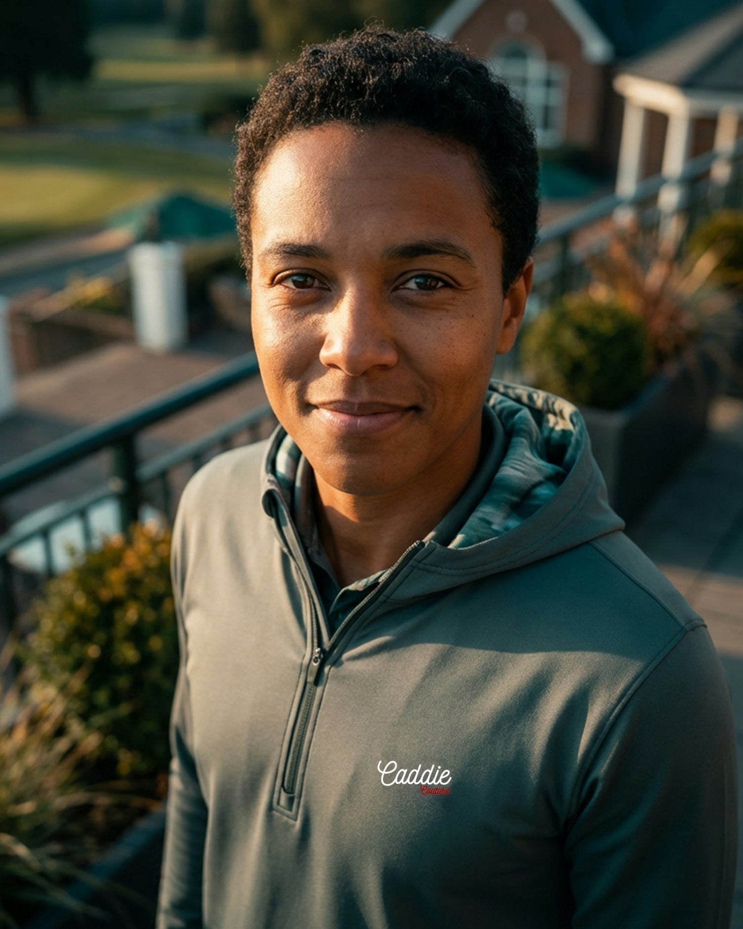 Fairway Camo Mens Performance Hoodie