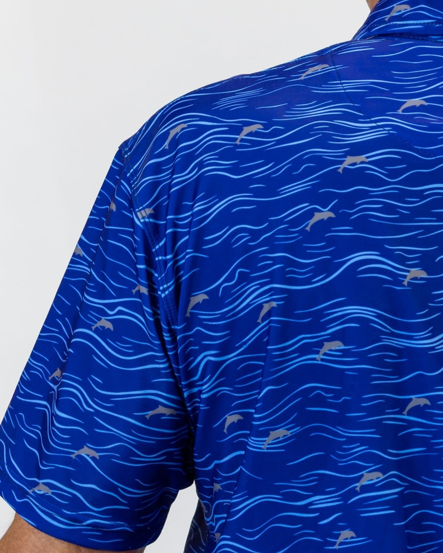 Blue Waves Performance Golf Polo