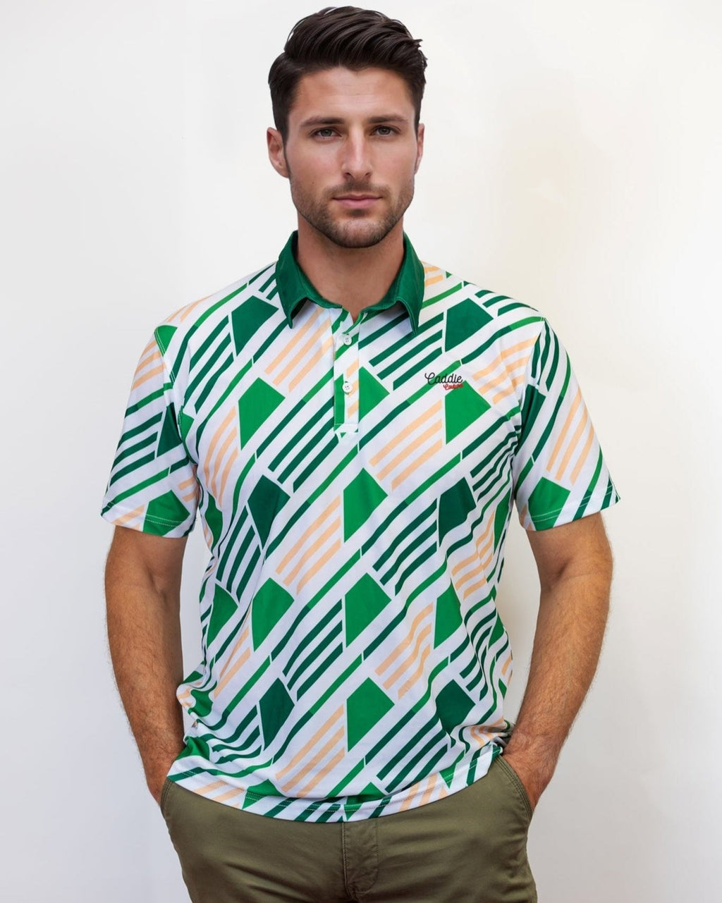 Green Geo Performance Polo