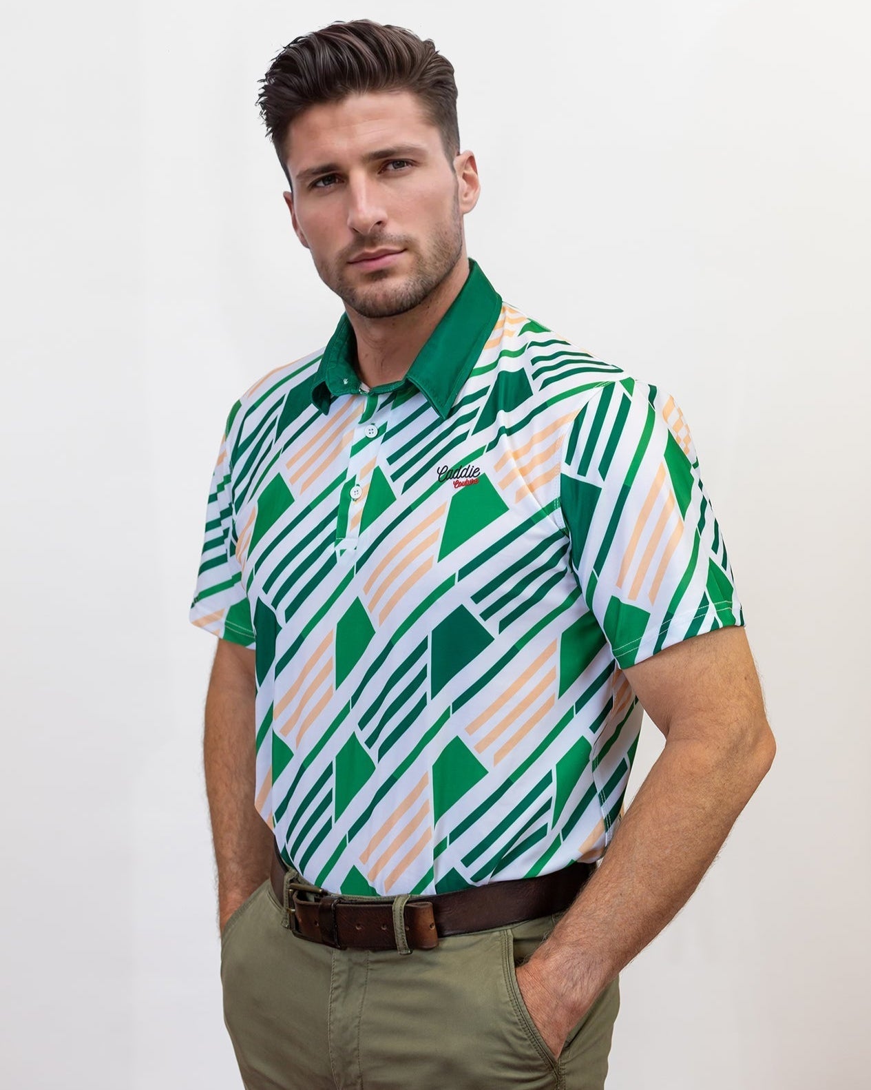 Green Geo Performance Polo