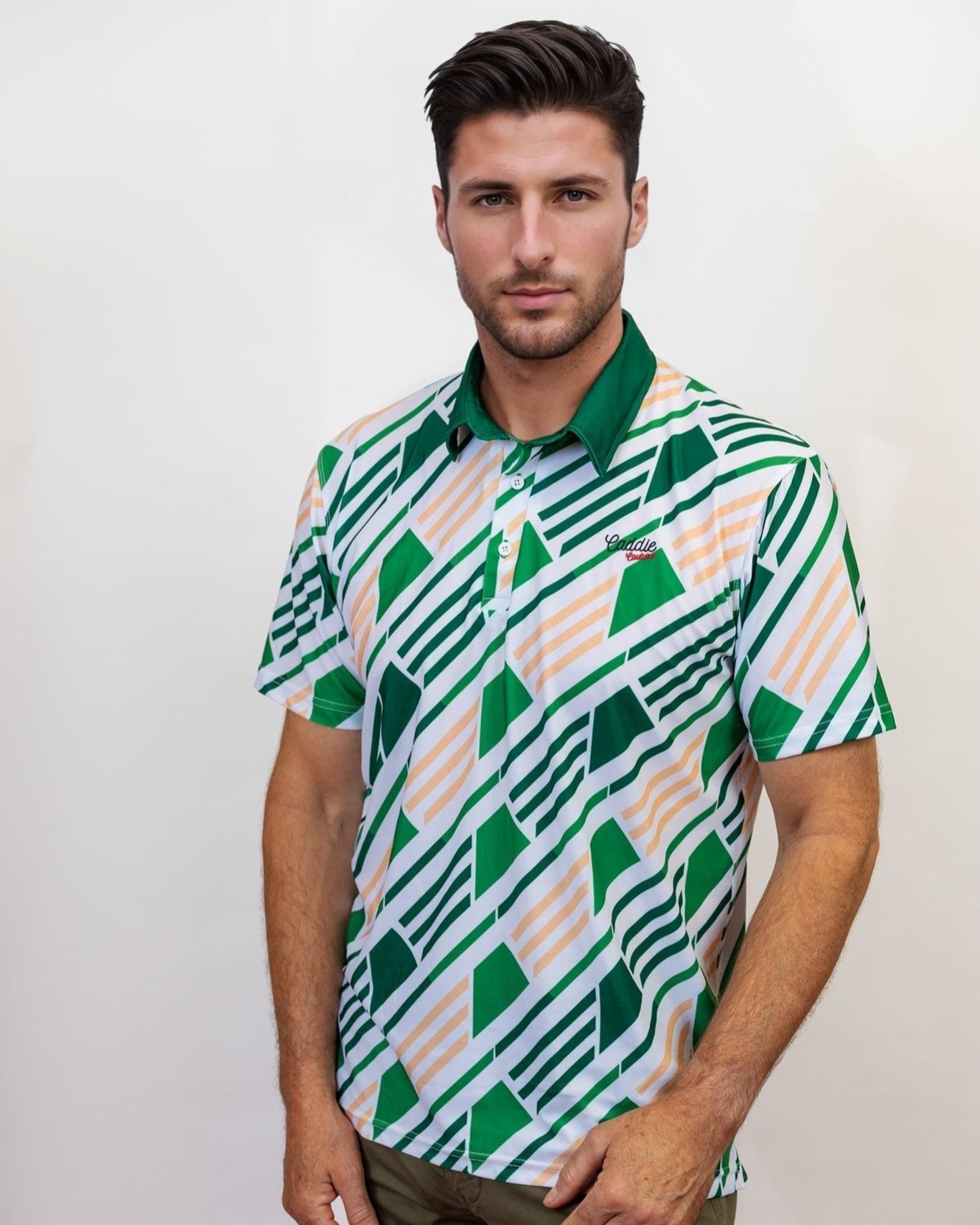 Green Geo Performance Polo
