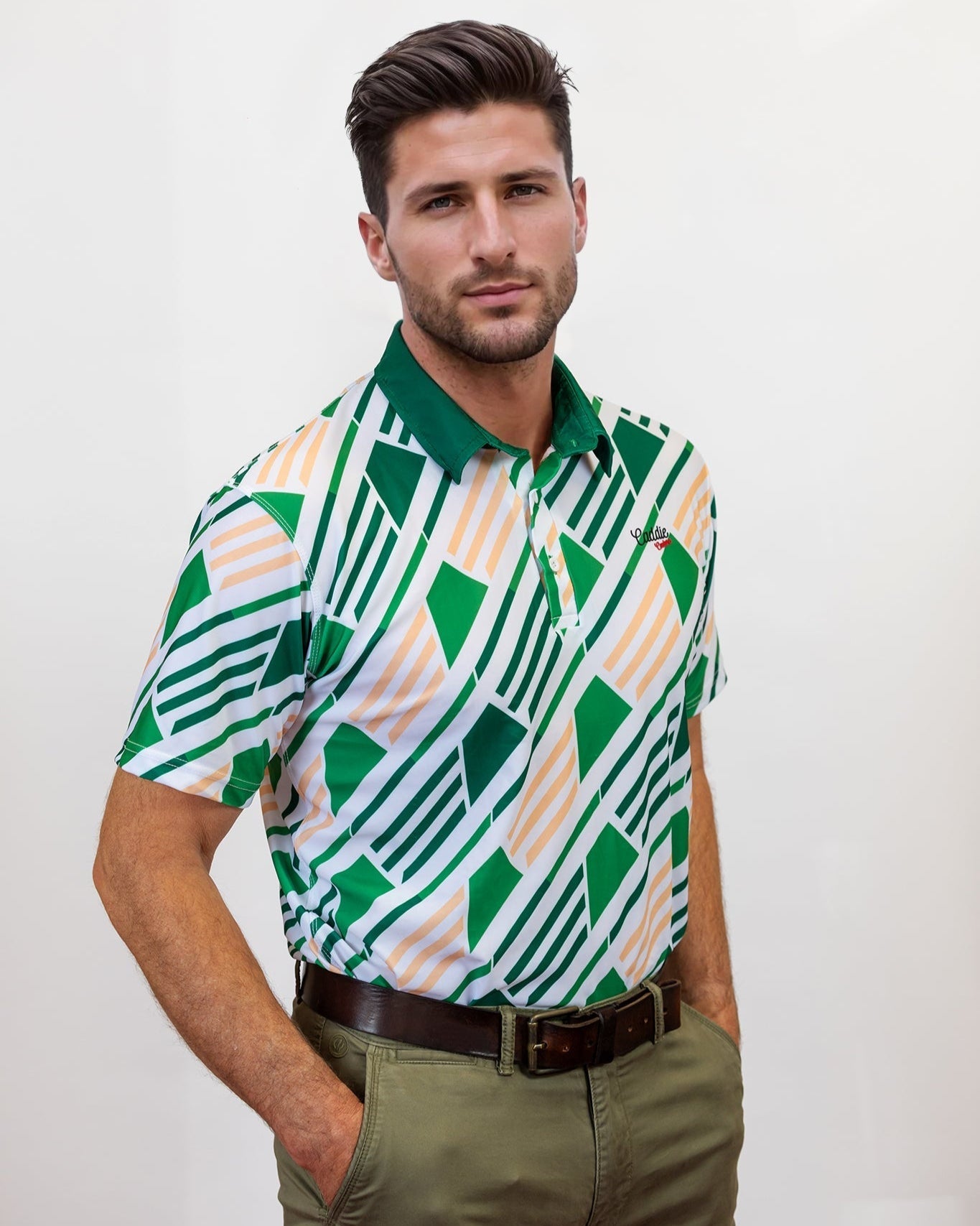 Green Geo Performance Polo