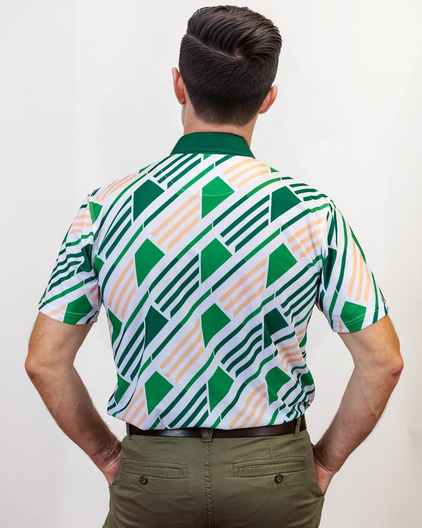 Green Geo Performance Polo