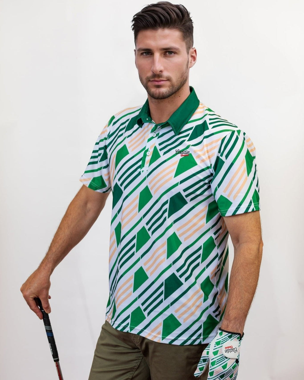 Green Geo Performance Polo