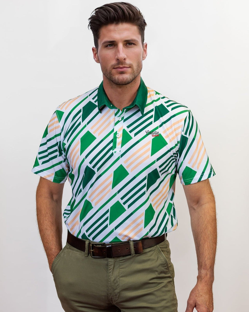 Green Geo Performance Polo
