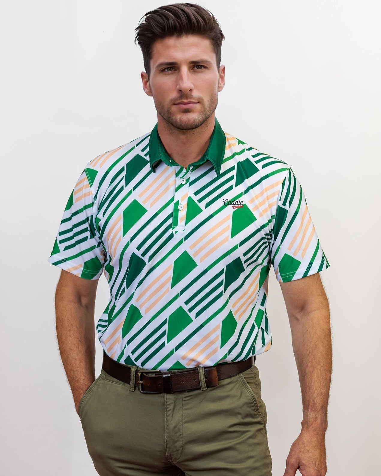 Green Geo Performance Polo
