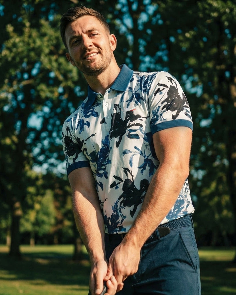 Indigo Ink Men's Performance Polo