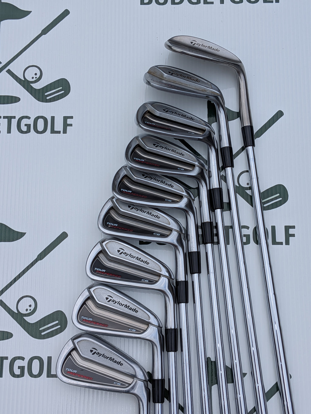 TaylorMade Tour preferred CB 4-pw AW 56°